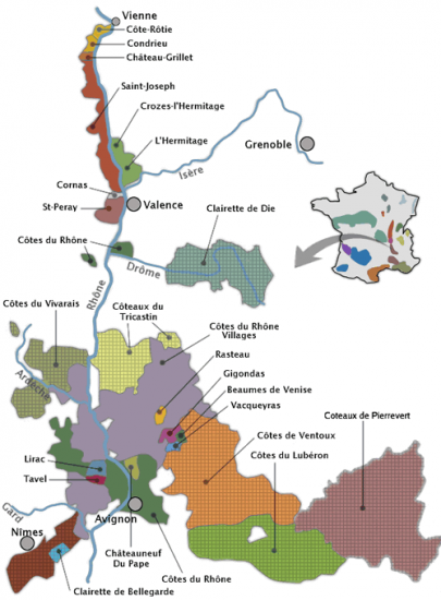 les Côtes du Rhône